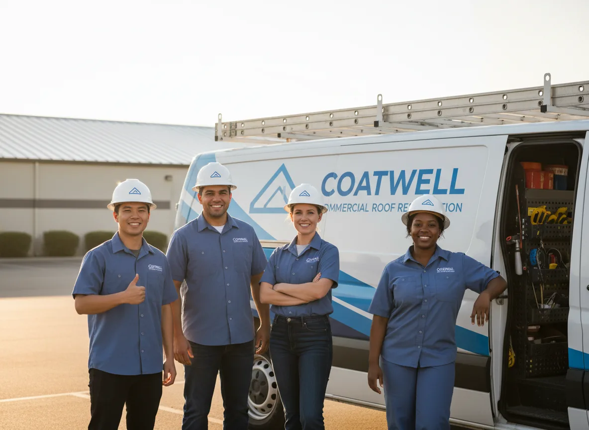 Commercial roof coating company in Mendenhall, MS